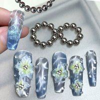Round Multi-Functional Nail Magnetic Bead Powerful Magnet Cube Stones for Water Wave Ripple Cat's Eye Design Manicure Tools
