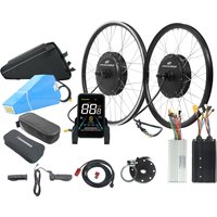AliExpress ESOULBIKE 72V 3000W MTX rim Wheel hub motor 52V 2000W bicycle motor conversion kit 26 Inch 27.5/28/29/700C with 72V 30Ah Battery
