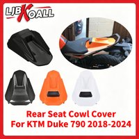 LJBKOALL Rear Seat Cowl Cover For KTM Duke 790 2018-2024 Single Solo Seat Pillion Cover Rear Passenger Seat Cowl Fairing Set
