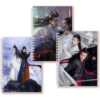 A5 Spiral Notebook Note Book Movie - Chen Qing Ling The Untamed - Xiao Zhan Wang Yibo - Cover - Mo Dao Zu Shi - Diary Agenda