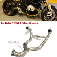 Motorcycle Exhaust Header For BMW R NINE T Exhaust Front Link Pipe R Nine T Stainless Steel Escape Moto Connect OEM Size Muffler