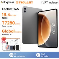 Teclast Android 16 T65 Tablet 13,4 inch 26GB RAM (6GB+20GB) 256GB ROM 120Hz 1920x120IPS T7280 8-core 4G LTE 8000mAh Type-C GPS 13MP