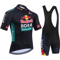 AliExpress Red Bull Maillot Cycling Man Mtb Bicycle Clothing Mountain Bikes Long Padding Jersey Cycling Uniforms for Men Men's Shorts Bike