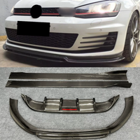 Carbon fiber Body Kit for Volkswagen vw Golf 7 7.5 MK7 GTI modified Front lip Rear lip Spoiler Side skirt Car Accessories