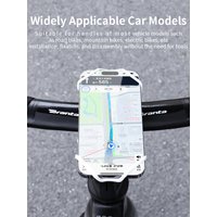 AliExpress NONE Road Bike Mountain Bike Silicone Phone Holder Fashionable Bicycle Phone Holder Bicycle Quick-release Mobile Phone Stand