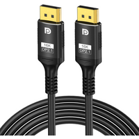HDMI Cable 16K DP 2.1 8K@120Hz 4K@240Hz 80Gbps HDR Video Audio Display Port for Laptop TV Xbox Projector Gaming Monitor
