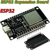 ESP 32 Development Board TYPE-C USB-C CH340C CP2102 WiFi + Bluetooth Ultra-Low Power Dual Core ESP32-DevKitC-32 Expansion Board