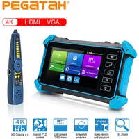 Securexpert 5.4 Inch CCTV Tester 8MP 4K IPC Monitor HDMI VGA Input Support AHD CVI TVI SDI IP Camera Security Test Monitor