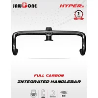 AliExpress RYET JAWBONE Full Carbon Road Bicycle Integrated Handlebar Ultralight Full Inner Cable Bike Handle bar Cycling Product Accessories