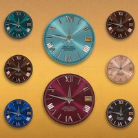 SEI 28.5mm S Logo NH35 Dial T-iffany Dial Blue Dial Fit NH36 4R 7S Movement High Quality Watch Modification Accessories