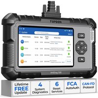 TOPDON ArtiDiag500 Diagnostic 4 Systems 6 Reset Functions OBD2 Scanner SAS/TPMS/BMS/EPB Reset car diagnostic tool Free update