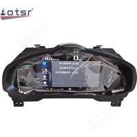 12.3 Inch Car LCD Digital Instrument Cluster Virtual Cockpit For Mazda 3 LHD RHD Universal Full LCD Dashboard Speedometer Plug