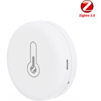 Tuya Zigbee 3.0 Temperature Humidity Sensor Thermometer APP Remote Monitor Work With Smart Life Yandex Alexa ZHA Zigbee2Mqtt
