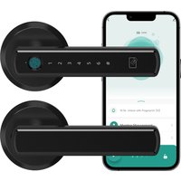 Viladepot Smart Lock Fingerprint Door Lock App Control Passcode Unlock Electronic Touchscreen Keypad