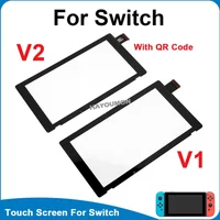 New For Switch Touch Screen V1 V2 Game Console Outer Glass Panel Digitizer Replacement NS Touch Screen Digitizer