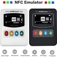 New For Amiibotool Pixl.Js iNFC Smart Emulator OLED HD Smart Emulator Accessory for Switch/Switch2 3DS Wii U IC/NTAG Accessories