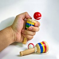 Vintage Ball String Cup Wooden Catch Game Hand Eye Coordination Training Educational Toys Novelty Gifts For Kids Boys Girls