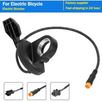 Universal E-Bike108X Throttle Right Finger Throttle 36V 48V 60V 72V Electric Bicycle Accelerator Voltage Right Thumb Throttles