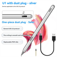 USI 2.0 Stylus Pen With Tilt Support,4096 Pressure Sensitivity For Chromebook Fire HD 10 And Fire Max 11