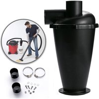 Vacuum Cleaner Turbo Woodworking Filter Cyclone Separator Industrial & Home With Flange Vacuum Filter Cyclone Dust Collector
