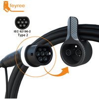 feyree EV Charger Holder Holster Dock For Electric Vehicle Type 2 Charging Cable Extra Protection Leading Wallbox
