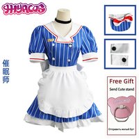 Anime Miku Cosplay Kostüme Anime Mesmerizer Hatsune JK Uniform Halloween Weihnachten Karneval Für Frauen Kleid Hut Schürze