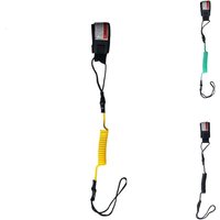 1Pc Hot Surf Leash - Safety Hand Rope Hook | Coiled Bodyboarding Leash for Small-Medium Waves