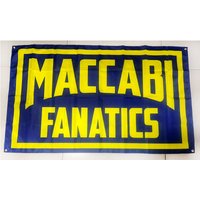 90x150cm size Maccabi Fanatics Banner TLFL007