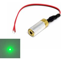 1pc/5 stücke industrielles Messing 532nm 5mw grünes Laser punkt modul 3v Treiber aus