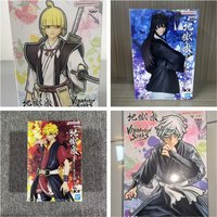 Original Bandai Vibration Stars Jigoku Raku Gabimaru Aza Touma Shion Yamada Action Anime Collect Decorative Model Figurine Toys