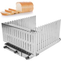 Bread Slicing Guide Stainless Steel Homemade Bread Loaf Toast Slicing Auxiliary Tool for Cakes Bagels Commercial Baking Kitchen