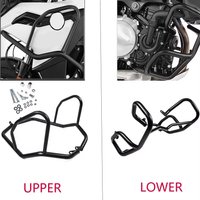 For BMW F850GS F750GS F 750 850 GS 2017-2023 Motorcycle Engine Guard Fairing Frame Protector Upper Lower Crash Tank Bar Bumper