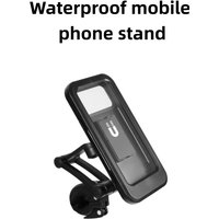 AliExpress NONE New Adjustable Retractable Bike Phone Holder 360° Rotating Waterproof Anti-Shock Bike/Motorcycle Phone Mount Touchscreen