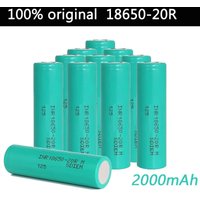 18650 Lithium Battery 3.7V 2000mAh for Halloween Flashlights GTL Evrefire Replacement Trick or Treat Outdoor Light