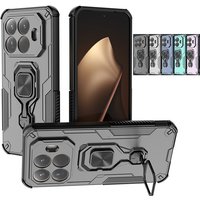 Magnetic Armor Shockproof Phone Case For Xiaomi 15T Pro Metal Ring Stand Holder Camera Protection Back Cover Fundas Coque