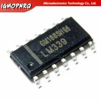 25pcs LM339DR LM339D LM339 339 SOP-14 Quad voltage comparator p new original