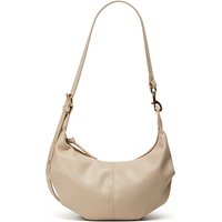 Ladies Handbag, Fashionable Pleated Dumpling Bag Shoulder Bag, Adjustable Strap, Black and Off-White, Suitable for Daily Use