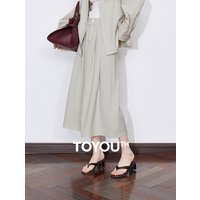 TOYOUTH Women Skirt 2025 Spring New Skirt 8510062