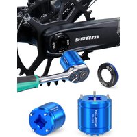 AliExpress NONE RISK Bike 2-in-1 Crank Cover Removal Tool Bicycle Crankset Cap Remover Extractor Installation Tools For DUB 11T XTR M9100