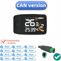 Electric Bike Mid-drive Motor Display ,CAN / UART Version color display , For Bafang Mid-mounted Motor