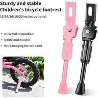 AliExpress JETTING Kids Bike Kickstand Heavy Duty Parking Stand Foot Brace Support For Children Bicycle Side Mount 12 14 16 18 20 Inch Wheels