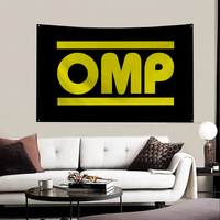 1pc OMP Flag Flags And Banners Four Hole Polyester Outdoor Decor Room Aesthetic