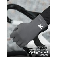 AliExpress West Biking WEST BIKING Thermal Cycling Gloves Winter Fleece Windproof Bike Gloves Touch Screen Full Finger Gloves Outdoor Cycling Equipment