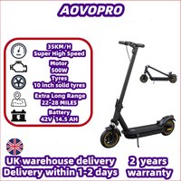 AOVOPRO Electric Scooter 500W/1000W Power Maximum Speed: 22 miles per hour Adult Model Range: 28 miles Foldable Electric Scooter image 4