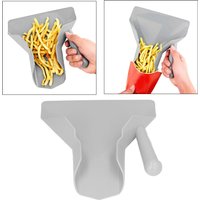 Chip Scoop Food Shovel Single Handle Grip French Fries Shovel Food Grade Scratch Kitchen Shovel Fries Burger Packaging Tool
