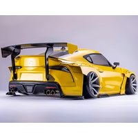 WT90 1/10 A90 Weins Supra Clear RC Body Shell (200mm) fit RC Drift Chassis MST RMX Yokomo YD-2E Usukani Tamiya TT-02 3Racing D5
