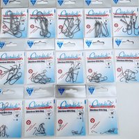 30Pcs High Strength Long Shank Hooks, Barbed Fishing Accessories