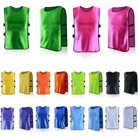 1pc Sports Training BIBS Vests Basketball Soccer Rugby Mesh Adults Kids Football Vest Jerseys Quick Drying Sports Training Vests