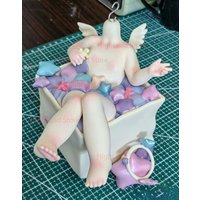 1/6 BJD Doll Chest Stand Resin Angel BJD Head Stand Doll Accessories DIY Doll Toys Gifts