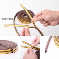 Anti-Collision Rubber Door And Window Sealing Strips Windproof Noise Reduction Heat Insulation Safety Sealing for Home Security